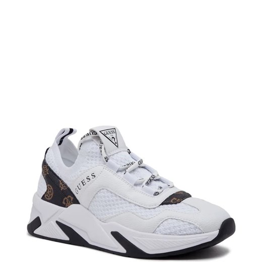 Buty sportowe damskie Guess wiązane na platformie