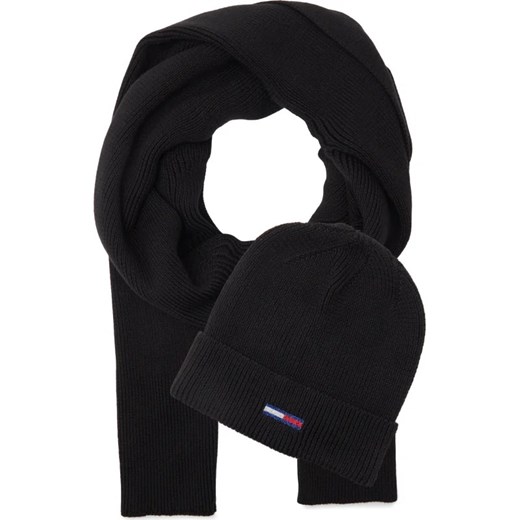Tommy Jeans Szal + czapka TJW FLAG Tommy Jeans OS okazja Gomez Fashion Store