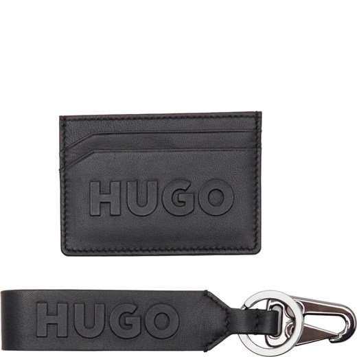 HUGO Skórzane etui na karty hold case ze sklepu Gomez Fashion Store w kategorii Etui - zdjęcie 169296627