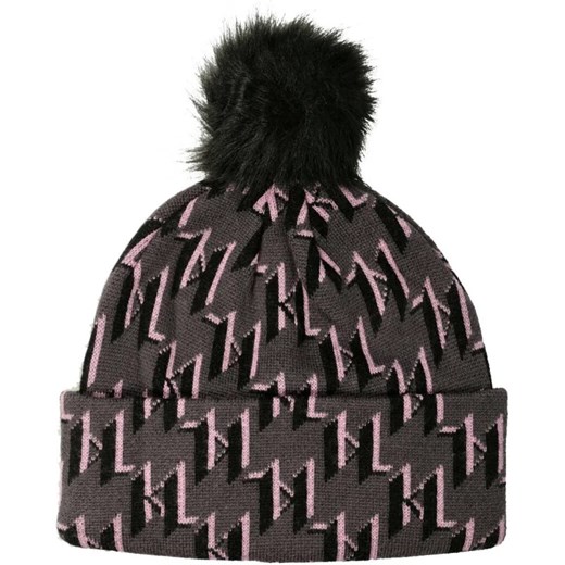Karl Lagerfeld Wełniana czapka Beanie ze sklepu Gomez Fashion Store w kategorii Czapki zimowe damskie - zdjęcie 169296628