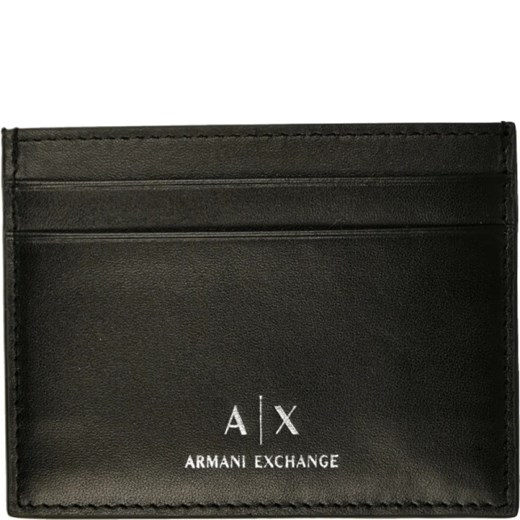 Armani Exchange Skórzane etui na karty Armani Exchange Uniwersalny Gomez Fashion Store