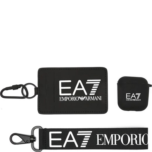 EA7 Etui na karty + etui na słuchawki Uniwersalny Gomez Fashion Store wyprzedaż