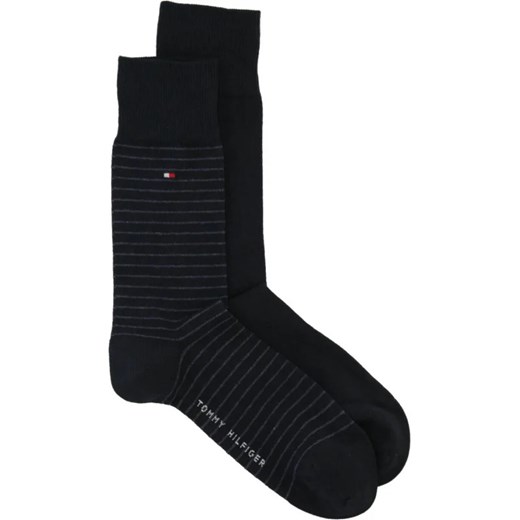 Skarpetki męskie Tommy Hilfiger z elastanu