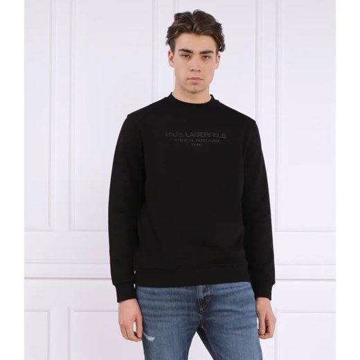 Karl Lagerfeld Bluza SWEAT CREWNECK | Regular Fit ze sklepu Gomez Fashion Store w kategorii Bluzy męskie - zdjęcie 169296906