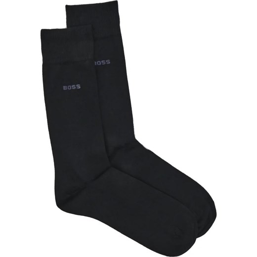 BOSS BLACK Skarpety 2-pack 2P RS BlockStrCol CC 39-42 okazyjna cena Gomez Fashion Store