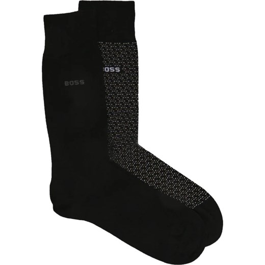 BOSS BLACK Skarpety 2-pack 2P RS Minipattern CC 43-46 wyprzedaż Gomez Fashion Store