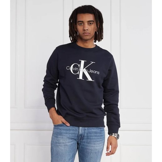 CALVIN KLEIN JEANS Bluza CORE MONOLOGO | Regular Fit S Gomez Fashion Store promocja