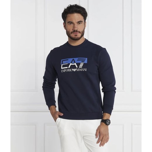EA7 Ocieplana bluza | Regular Fit XL Gomez Fashion Store