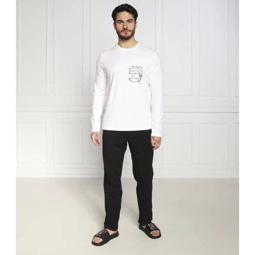 Karl Lagerfeld Piżama ikonik 2.0 | Regular Fit Karl Lagerfeld S wyprzedaż Gomez Fashion Store