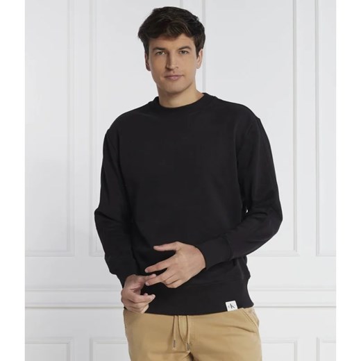 Bluza męska Calvin Klein czarna bawełniana 