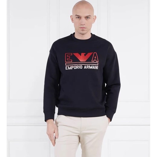 Emporio Armani Bluza | Regular Fit Emporio Armani XL promocyjna cena Gomez Fashion Store