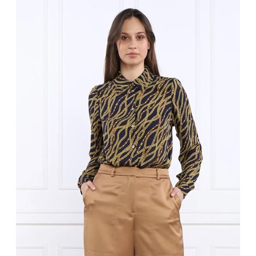 Michael Kors Koszula | Regular Fit | z dodatkiem jedwabiu Michael Kors M Gomez Fashion Store promocja