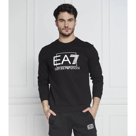 Bluza męska Emporio Armani czarna młodzieżowa wiosenna