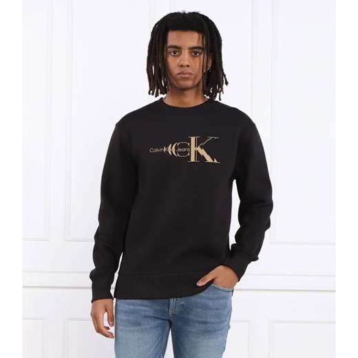 CALVIN KLEIN JEANS Bluza GLITCHED MONOLOGO | Regular Fit M okazja Gomez Fashion Store