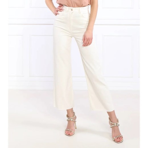 Elisabetta Franchi Jeansy | Cropped Fit | high waist Elisabetta Franchi 32 okazja Gomez Fashion Store