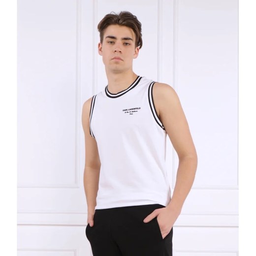 Karl Lagerfeld Tank top | Regular Fit Karl Lagerfeld S Gomez Fashion Store wyprzedaż