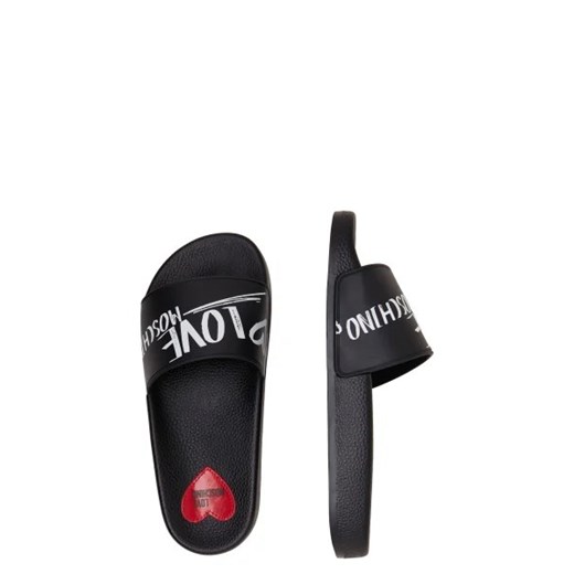 Klapki damskie Love Moschino bez zapięcia