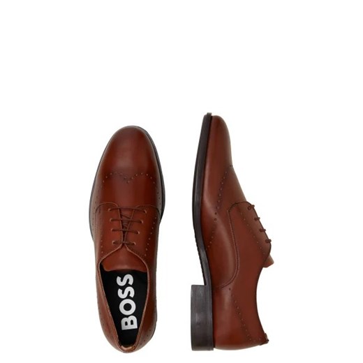 BOSS BLACK Skórzane brogsy Colby 40 Gomez Fashion Store promocja