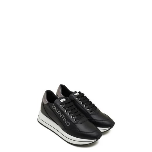 Valentino Skórzane sneakersy Valentino 37 okazja Gomez Fashion Store