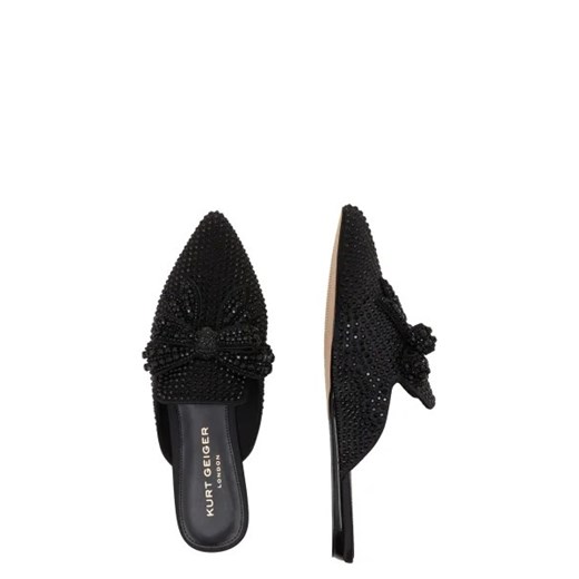 Kurt Geiger Satynowe klapki 225-OLIVE Kurt Geiger 40 Gomez Fashion Store