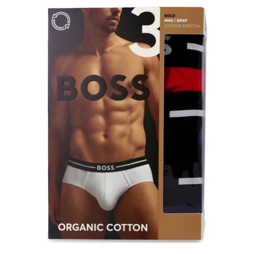 BOSS BLACK Slipy 3-pack S okazja Gomez Fashion Store