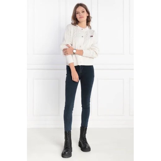 Tommy Jeans Jeansy SYLVIA | Skinny fit | high rise Tommy Jeans 27/30 okazja Gomez Fashion Store