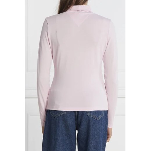 Bluzka damska Tommy Jeans z golfem