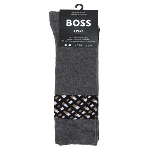 BOSS BLACK Skarpety 2-pack 39-42 promocja Gomez Fashion Store
