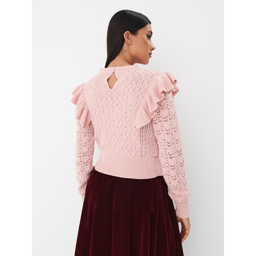 Sweter damski Mohito różowy 