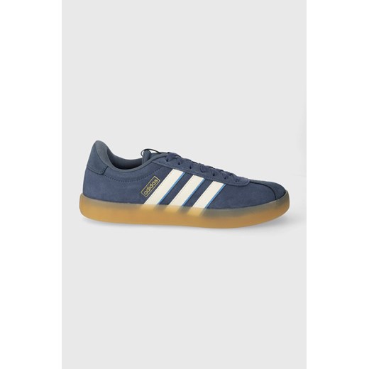 adidas sneakersy zamszowe COURT kolor niebieski ID9083 ze sklepu ANSWEAR.com w kategorii Trampki męskie - zdjęcie 169325619