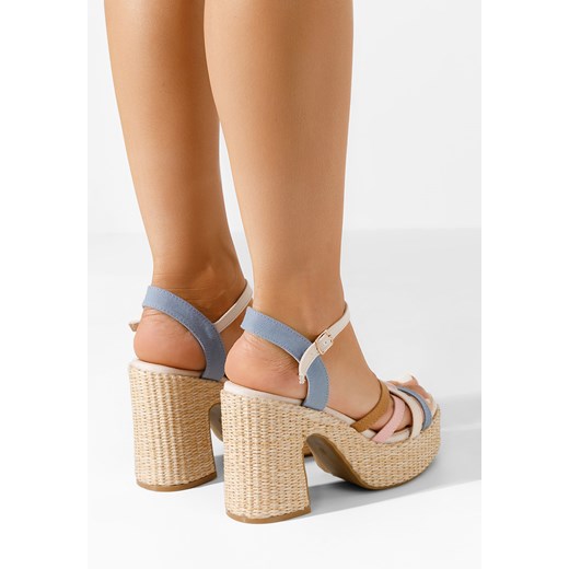 Sandały damskie Zapatos z klamrą 