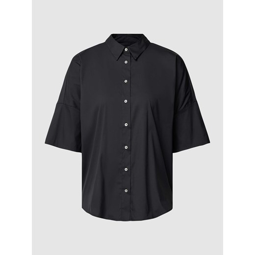 Bluzka w jednolitym kolorze ze sklepu Peek&Cloppenburg  w kategorii Koszule damskie - zdjęcie 169330578