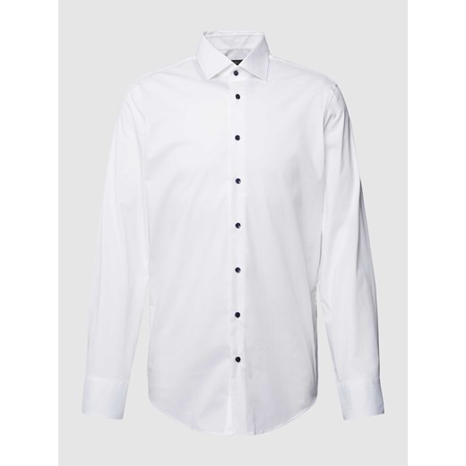 Koszula biznesowa w jednolitym kolorze ze sklepu Peek&Cloppenburg  w kategorii Koszule męskie - zdjęcie 169330579