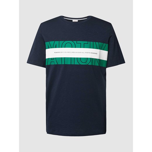 T-shirt z okrągłym dekoltem ze sklepu Peek&Cloppenburg  w kategorii T-shirty męskie - zdjęcie 169330896