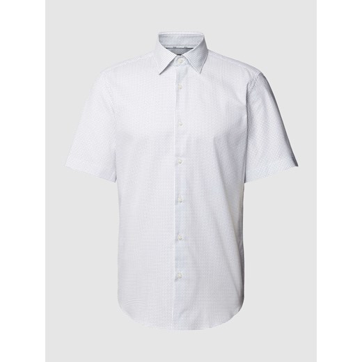 Koszula casualowa o kroju regular fit ze wzorem na całej powierzchni model ‘Joe’ ze sklepu Peek&Cloppenburg  w kategorii Koszule męskie - zdjęcie 169330975
