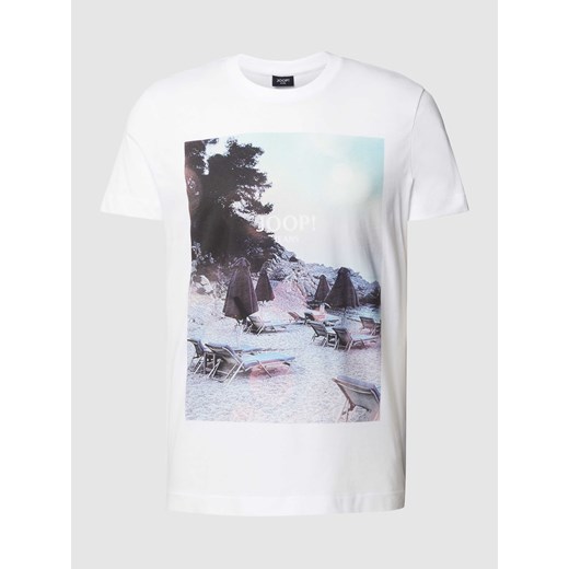 T-shirt z nadrukiem z motywem model ‘Dario’ ze sklepu Peek&Cloppenburg  w kategorii T-shirty męskie - zdjęcie 169331299