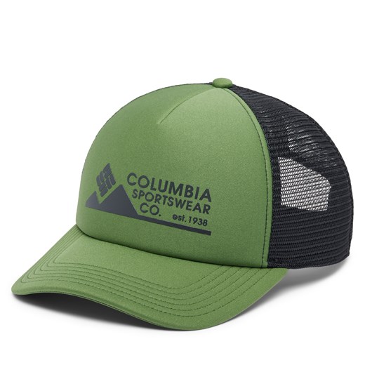 Czapka z daszkiem Columbia Camp Break™ Foam Trucker 2070941 Zielony ze sklepu eobuwie.pl w kategorii Czapki z daszkiem damskie - zdjęcie 169332096