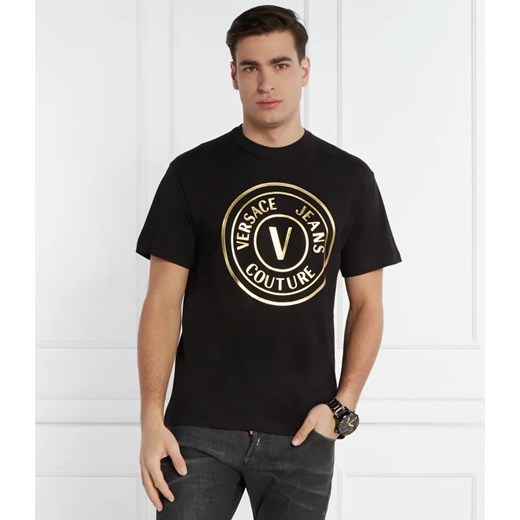 Versace Jeans Couture T-shirt | Regular Fit ze sklepu Gomez Fashion Store w kategorii T-shirty męskie - zdjęcie 169334999