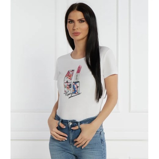 Liu Jo T-shirt | Regular Fit ze sklepu Gomez Fashion Store w kategorii Bluzki damskie - zdjęcie 169335035