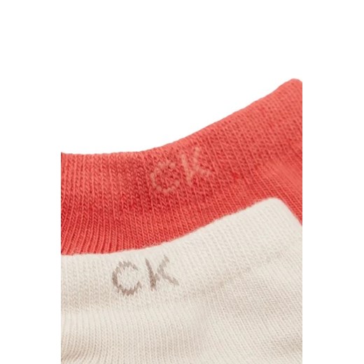 Czerwone skarpetki męskie Calvin Klein 