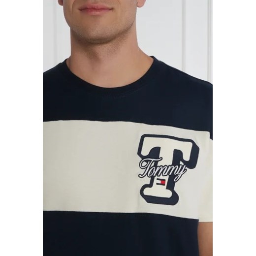 Tommy Jeans T-shirt LETTER CUT & SEW | Regular Fit Tommy Jeans XXXL okazja Gomez Fashion Store