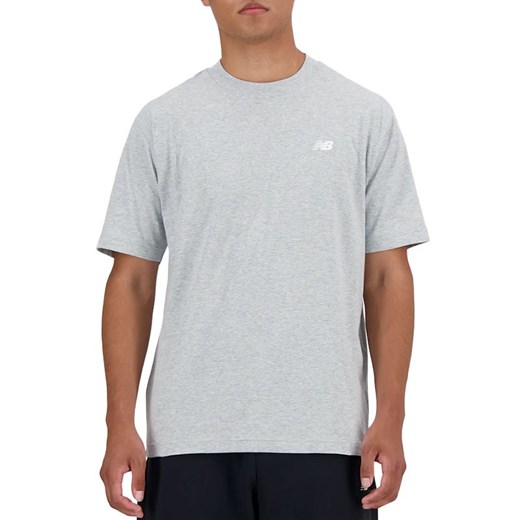 Koszulka New Balance MT41509AG - szara ze sklepu streetstyle24.pl w kategorii T-shirty męskie - zdjęcie 169335726