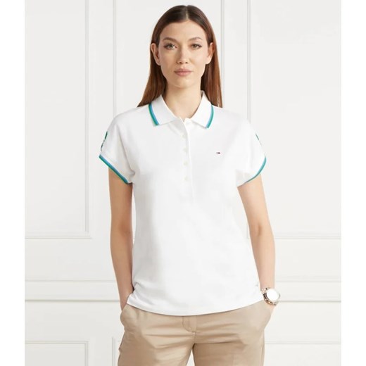 Bluzka damska Tommy Hilfiger z kołnierzykiem