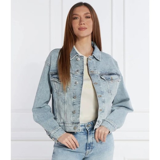 BOSS ORANGE Kurtka jeansowa C_TRUCKER | Oversize fit ze sklepu Gomez Fashion Store w kategorii Kurtki damskie - zdjęcie 169336288