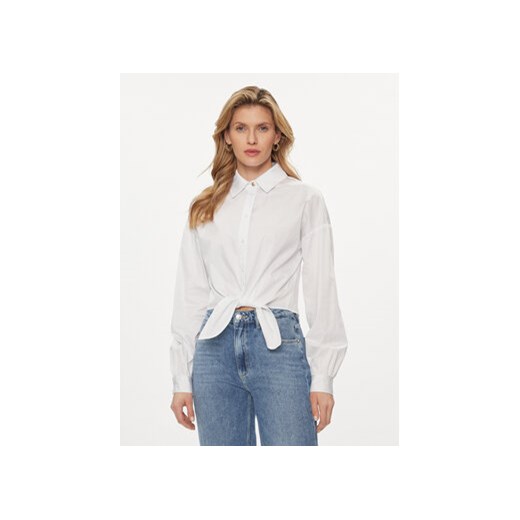 Guess Koszula W4RH59 WE2Q0 Biały Slim Fit ze sklepu MODIVO w kategorii Koszule damskie - zdjęcie 169339918