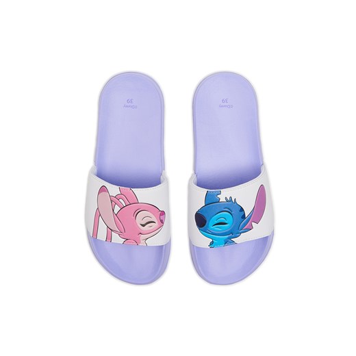 Cropp - Klapki Lilo i Stitch - fioletowy Cropp 41 okazyjna cena Cropp