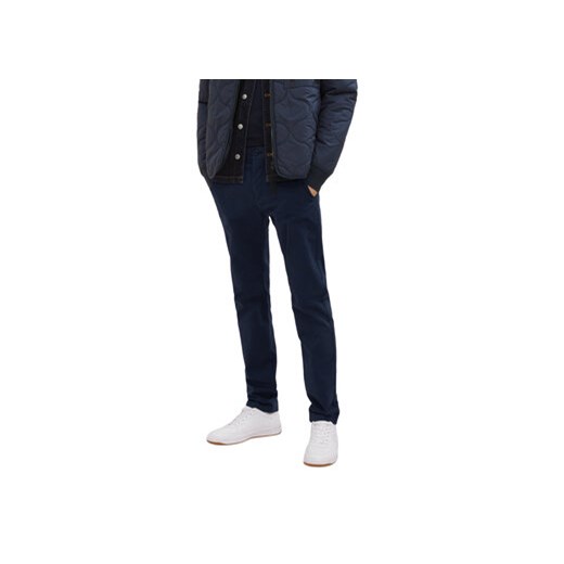 Tom Tailor Spodnie materiałowe 1033877 Niebieski Regular Fit ze sklepu MODIVO w kategorii Spodnie męskie - zdjęcie 169355389