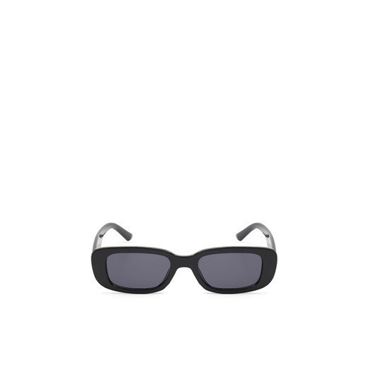 Cropp - Czarne okulary przeciwsłoneczne - czarny ze sklepu Cropp w kategorii Okulary przeciwsłoneczne damskie - zdjęcie 169374477
