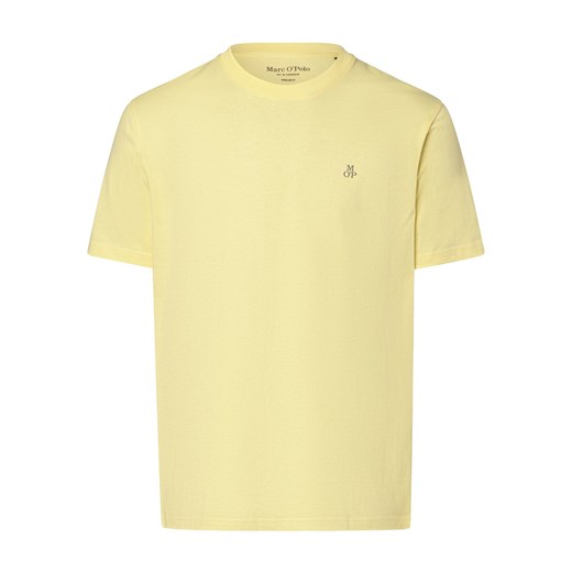 Marc O'Polo Koszulka męska Mężczyźni Bawełna żółty jednolity ze sklepu vangraaf w kategorii T-shirty męskie - zdjęcie 169389506