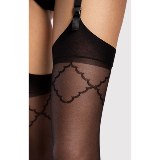 Pończochy do pasa czarne Sogno 20 DEN, Kolor czarny, Rozmiar 2, Fiore ze sklepu Intymna w kategorii Pończochy - zdjęcie 169389808